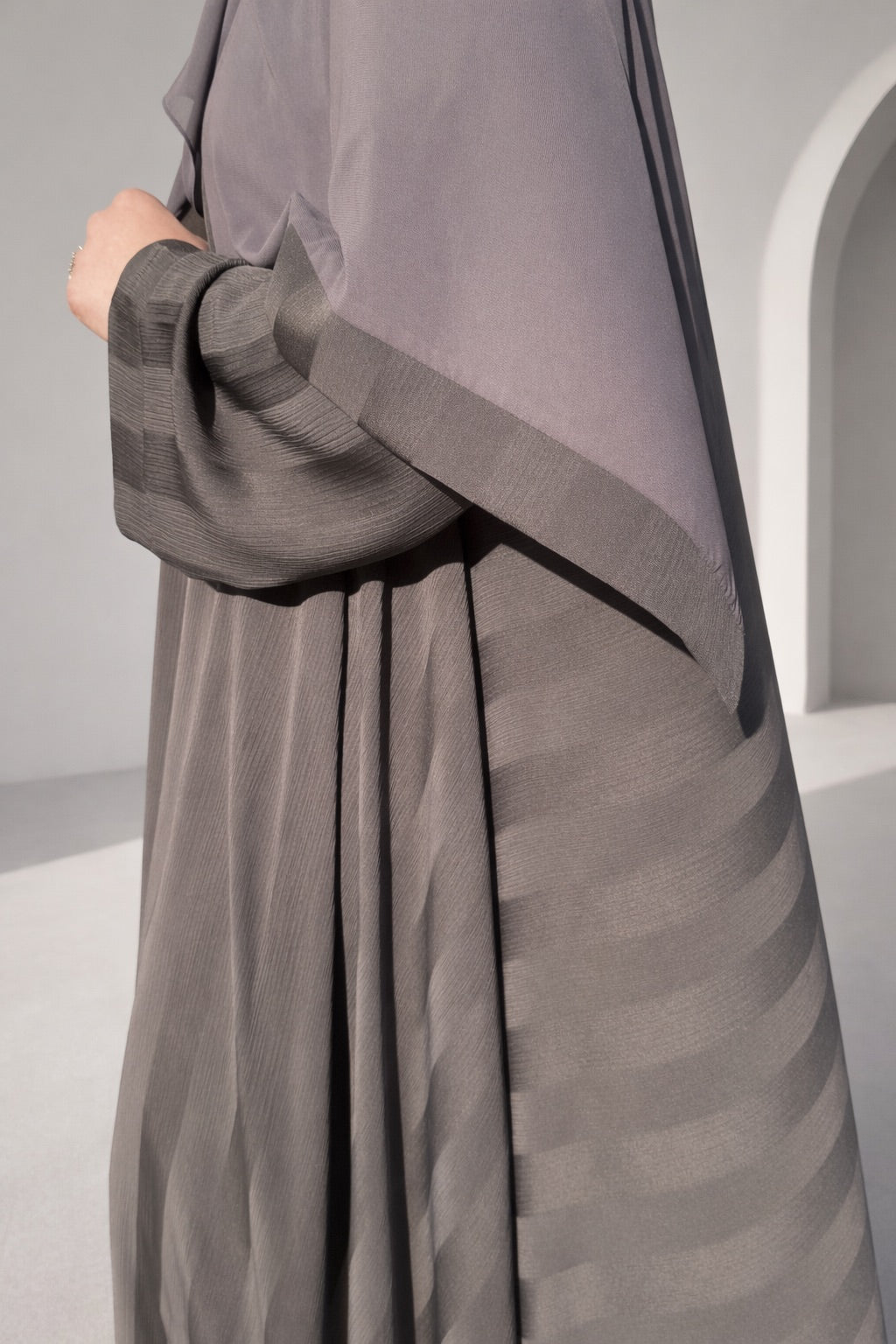 Anthracite Sahra Abaya