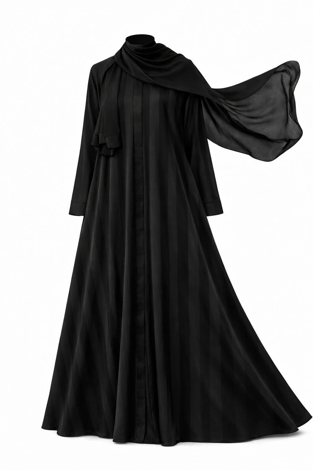 Black Sahra Abaya