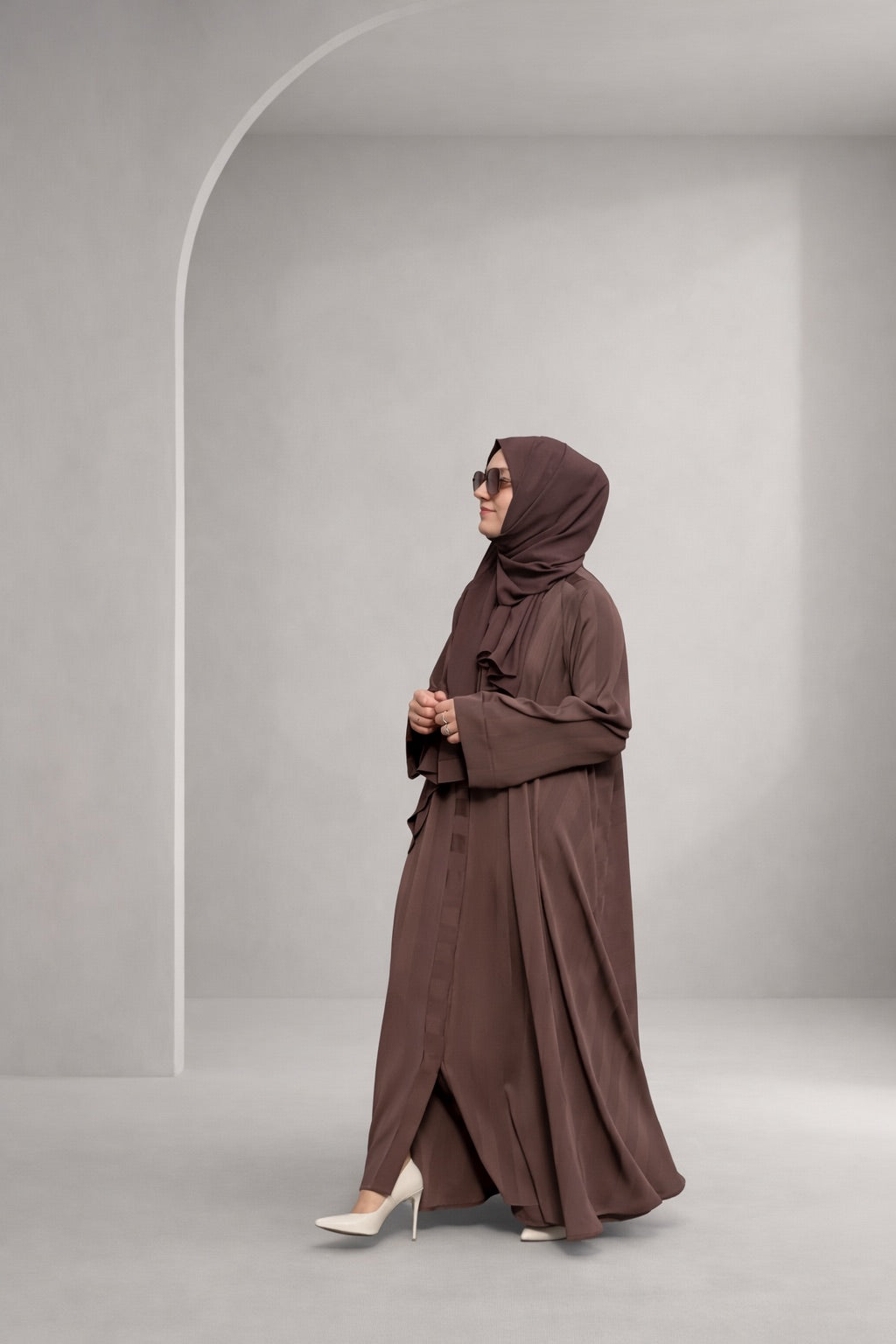 Brown Sahra Abaya