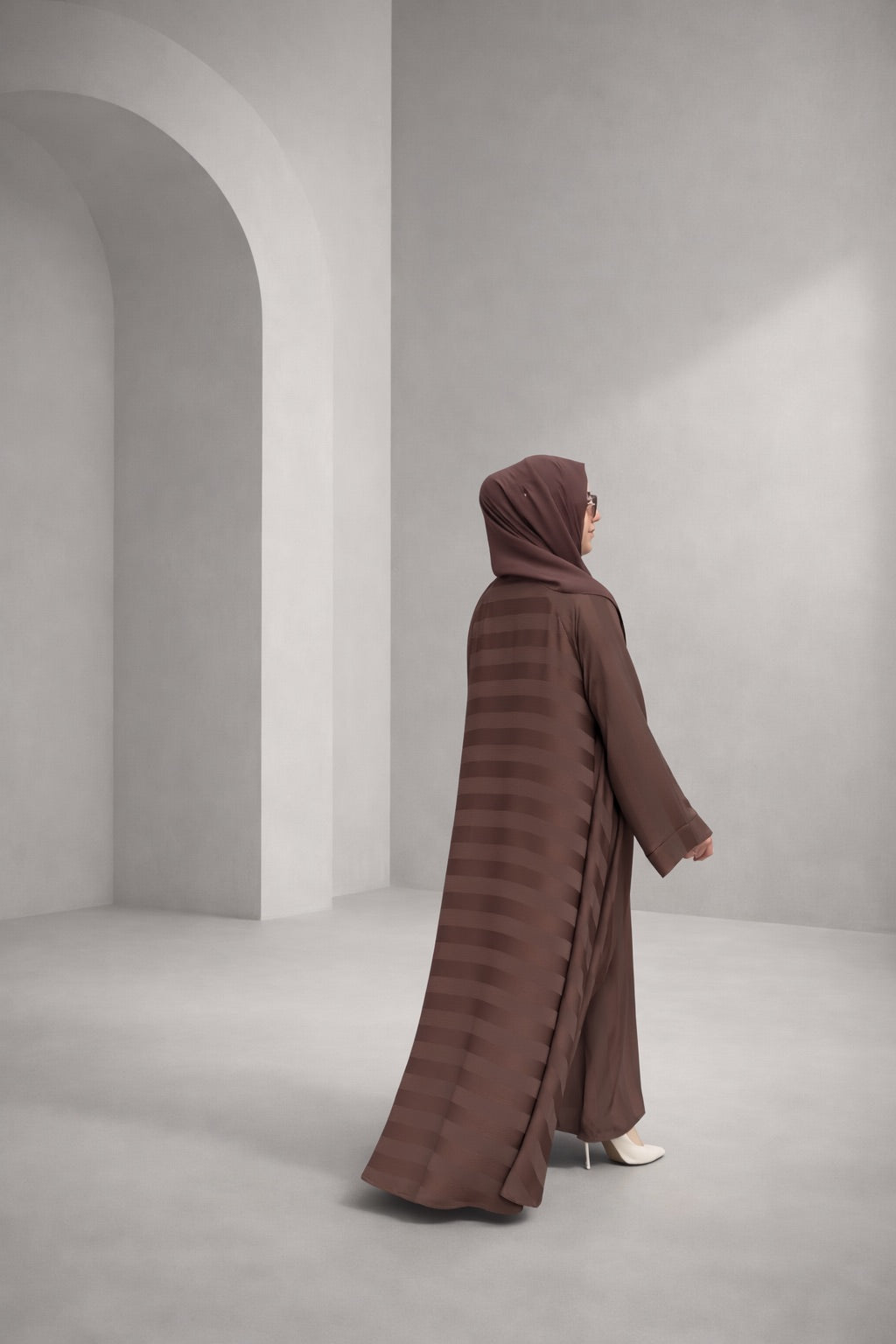 Brown Sahra Abaya