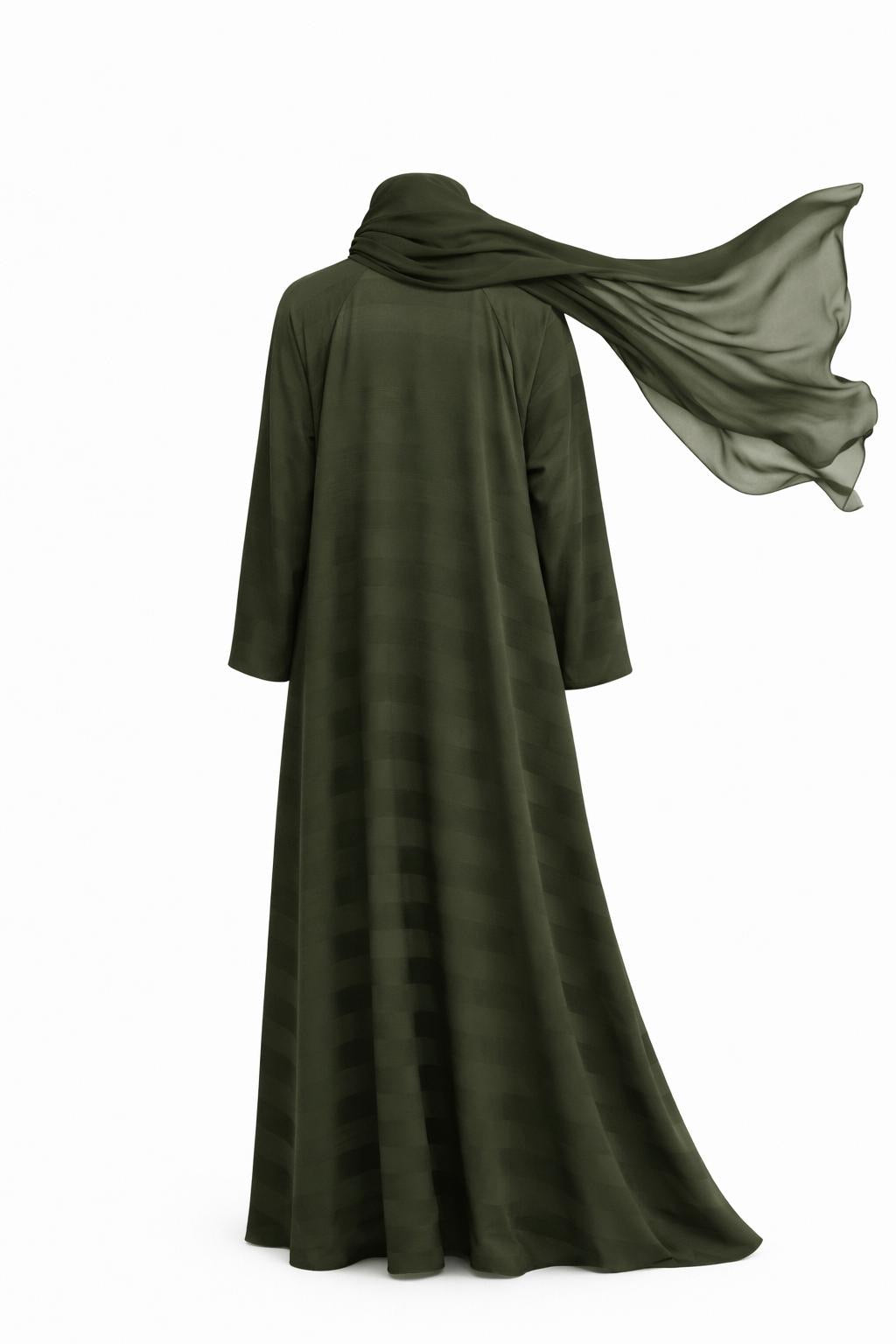Khaki Sahra Abaya