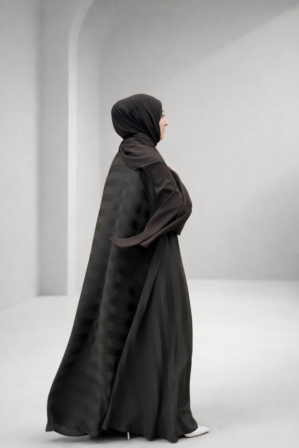 Khaki Sahra Abaya
