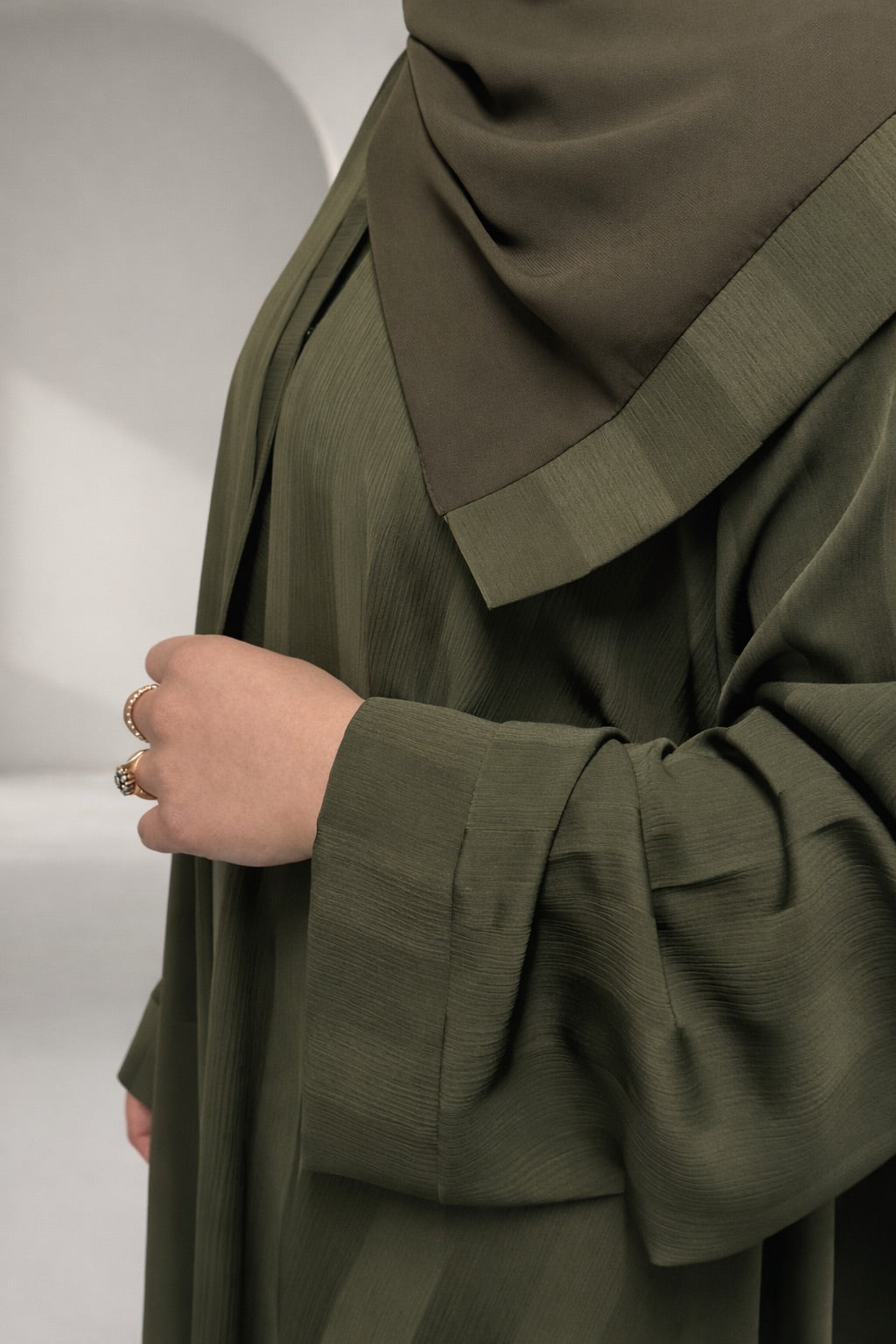 Khaki Sahra Abaya