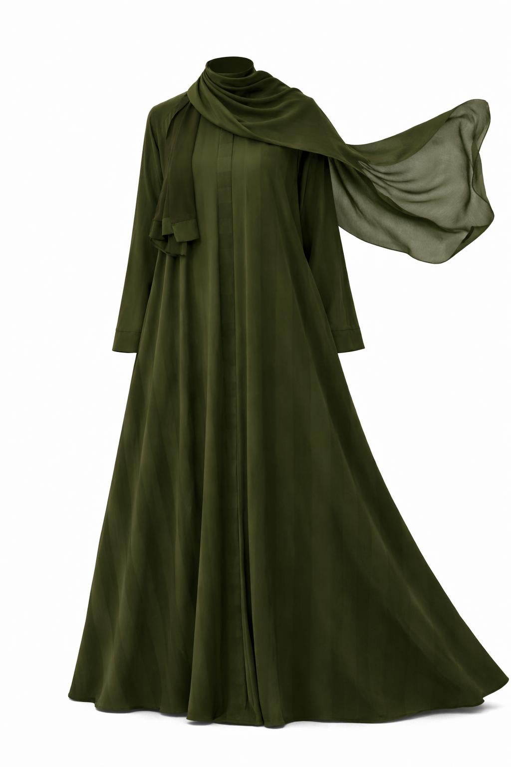 Khaki Sahra Abaya
