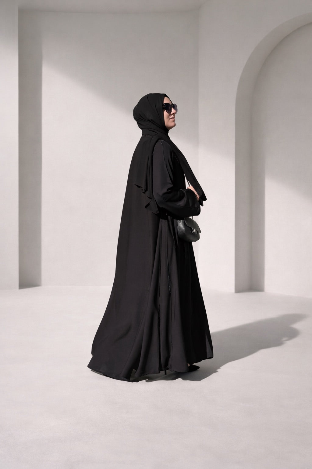 Black Asude Abaya