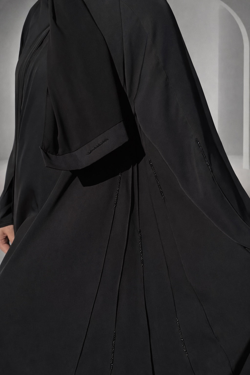 Black Asude Abaya