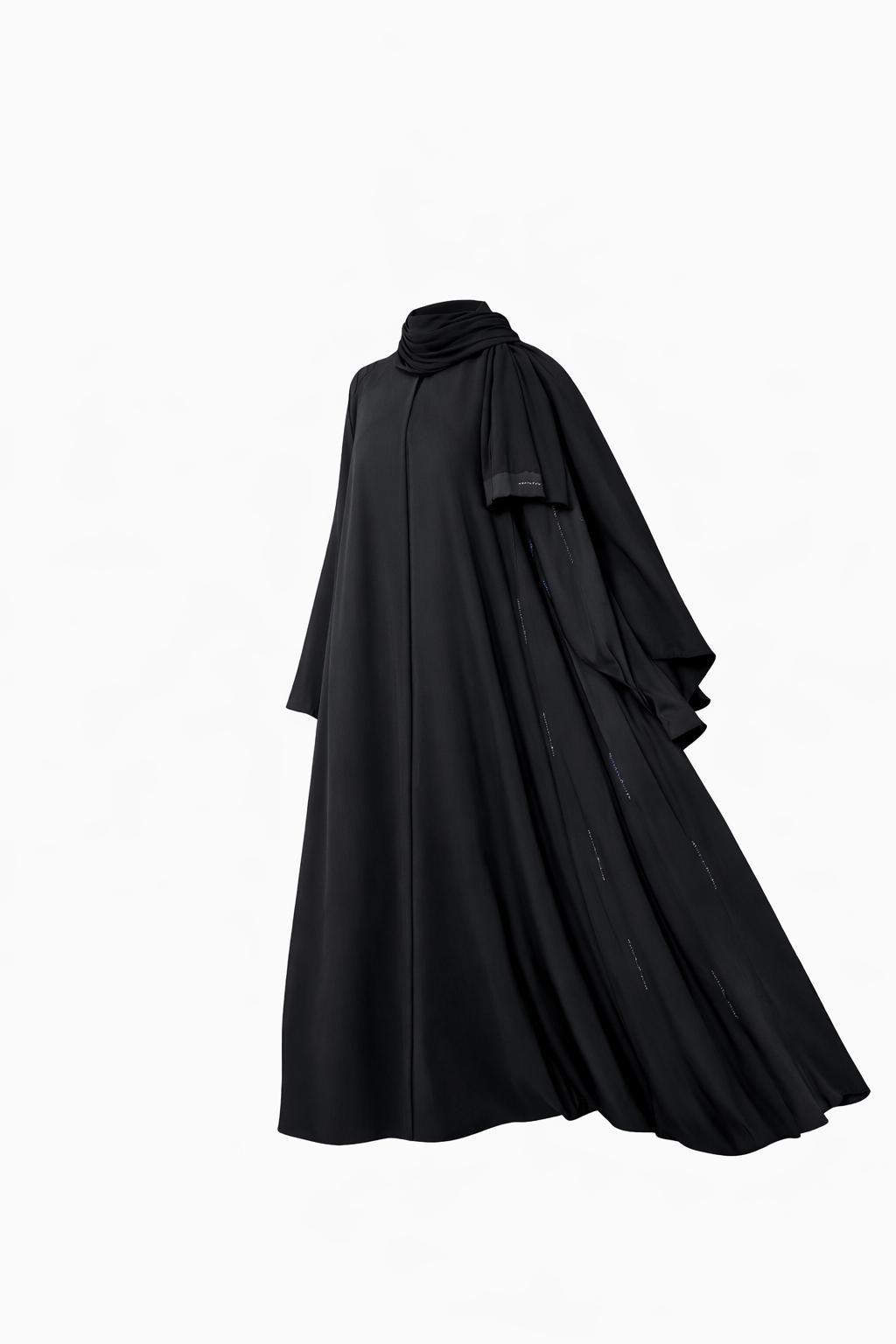 Black Asude Abaya