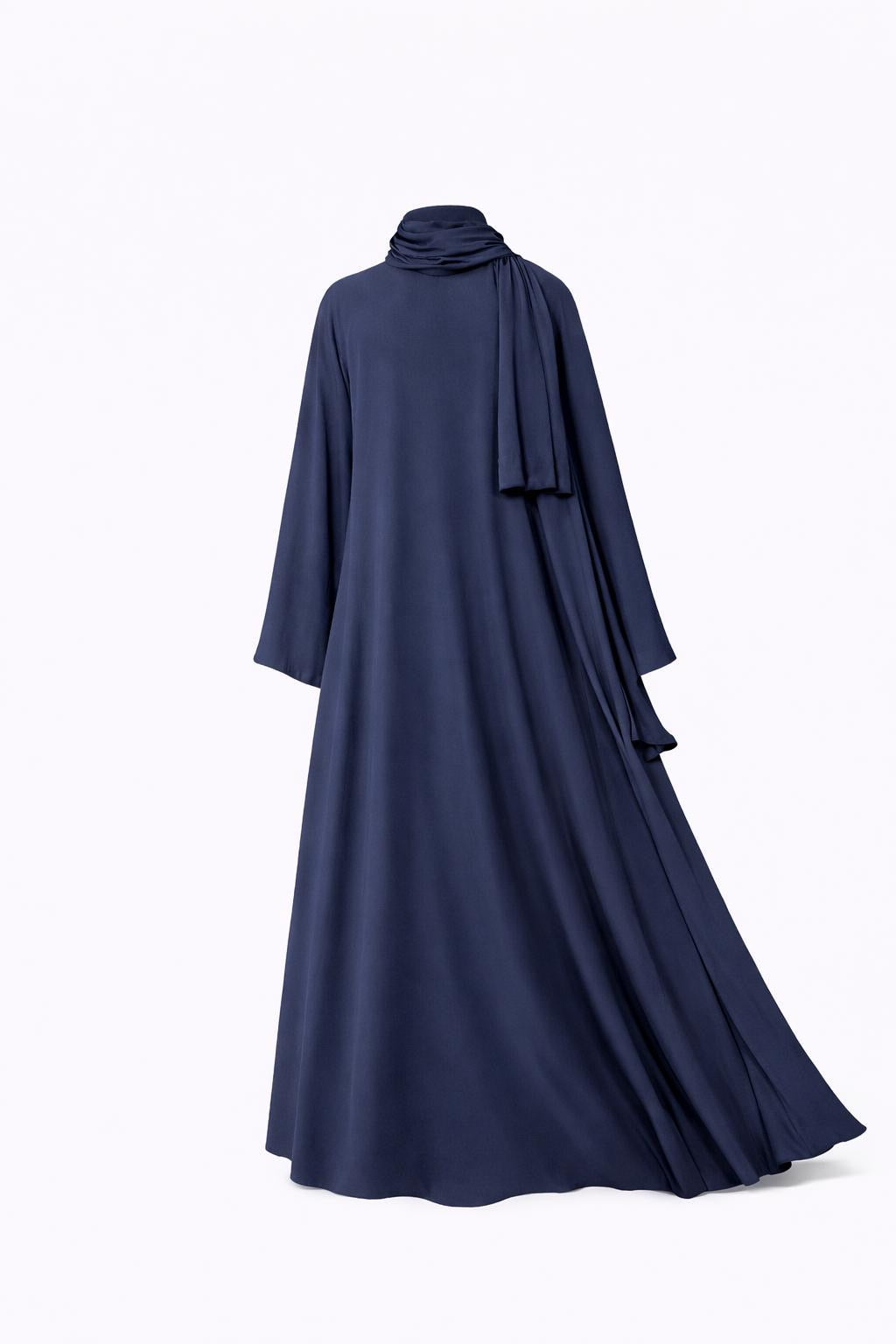 Navy Asude Abaya
