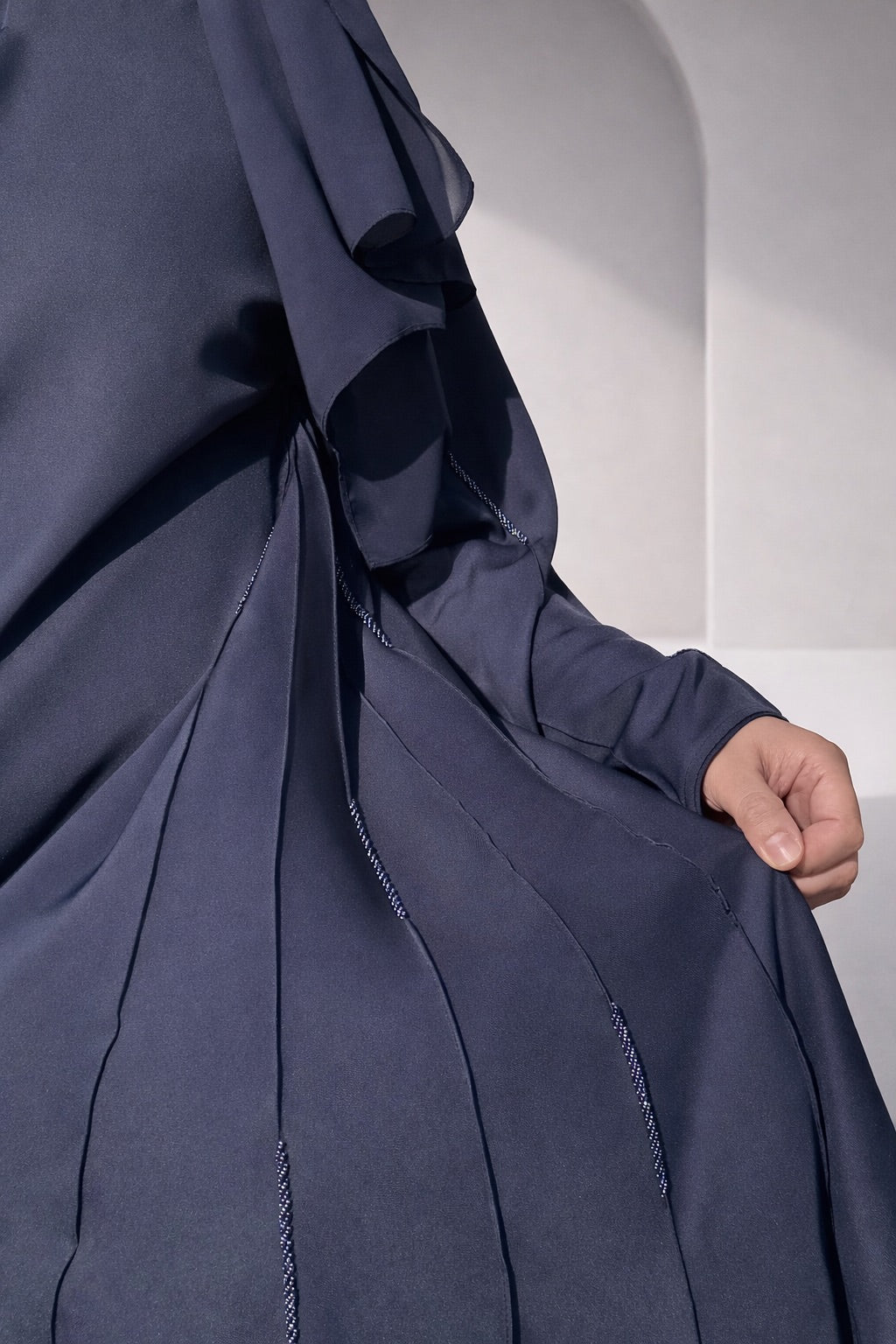 Navy Asude Abaya