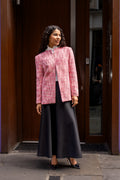 Handmade Pink Tweed Jacket
